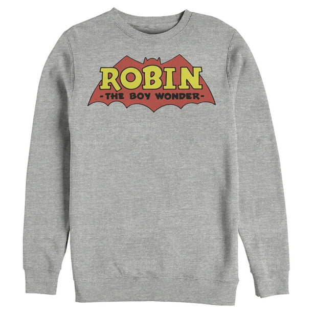 Sons of Gotham Batman Robin Logo Adult Crewneck Sweatshirt 